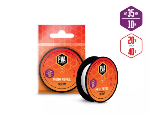 Delphin PVA n ́tastic tartalék háló/10m-25mm|35mm(széles)/ lassan oldódás