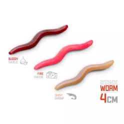 Gumihal Delphin B! StinxWORM Garlic / 50db | 4cm / BLOODY