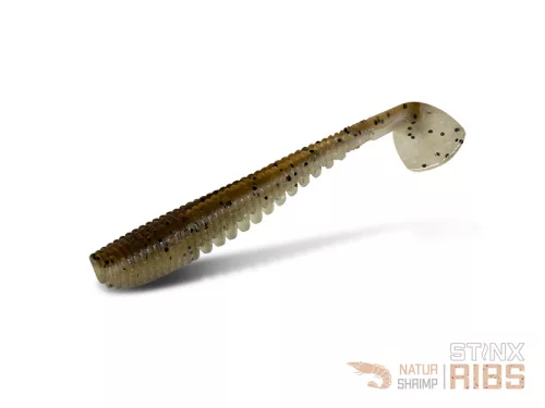 Gumihal Delphin B! StinxRIBS Shrimp / 20db | 5cm / NATUR