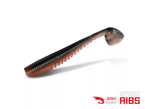 Gumihal Delphin B! StinxRIBS Shrimp / 20db | 5cm / NATUR