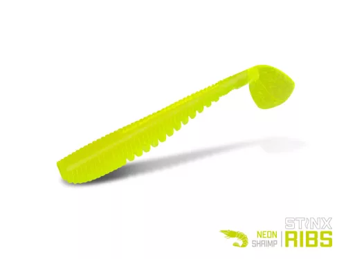 Gumihal Delphin B! StinxRIBS Shrimp / 20db | 5cm / NEON