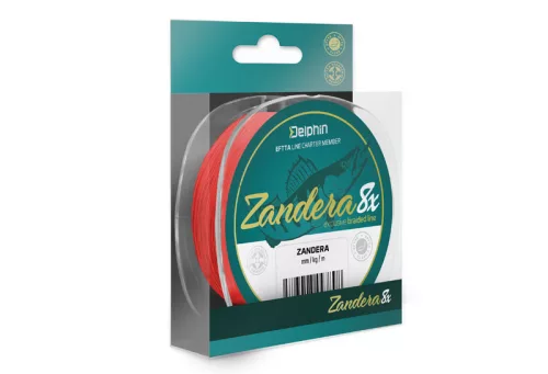 Delphin ZANDERA 8 / piros | 0,10mm 6,9kg 150m
