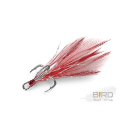 Delphin B!RD Hook TRIPLE / 3db | piros tollak #8