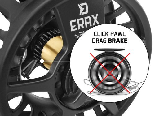 Delphin ERAX legyező orsó | #3/4/5