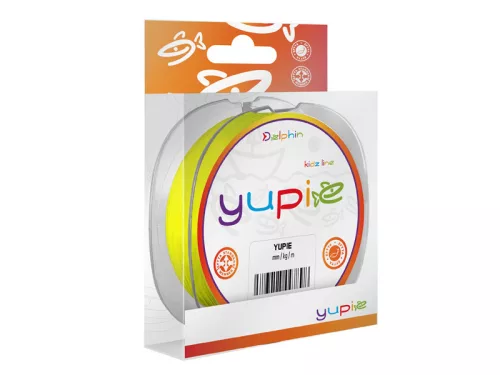 Delphin YUPIE / fluo sárga | 0,22mm 4,2kg 300m