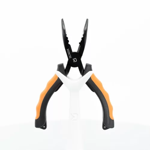 Delphin BENDIX hajlított végű multifunkciós fogó | 16 cm