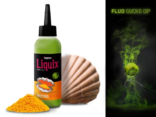 Fluo dip D SNAX LiquiX /100ml | Kagyló-Fűszer