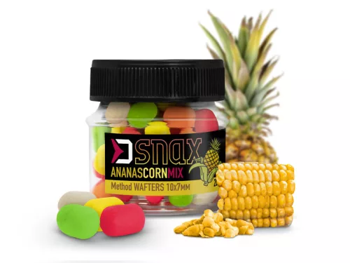 MIX D SNAX WAFT csali 10x7mm/20g | Kukorica-Ananász