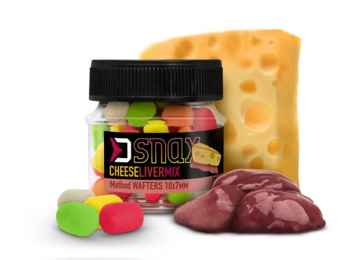 MIX D SNAX WAFT csali 10x7mm/20g | Cheese-liver