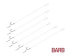 Kötött horog Delphin FLR Sting / 6db | 12cm / 0,25mm / BARB #8 / Sting 7mm