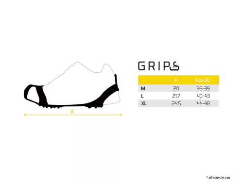 Csúszásgátlós lábszárvédő Delphin GRIPS | XL