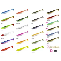 Gumihal Delphin ZANDERA UVs / 5db | 10cm/GREENCH