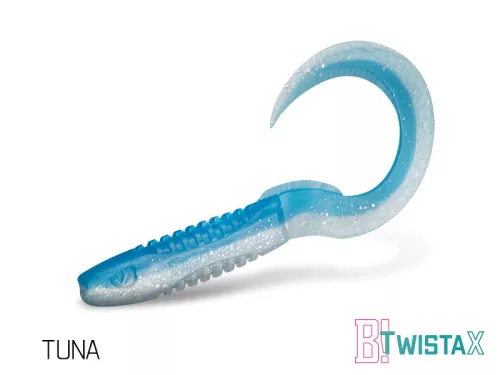 DuoPACK BOX Delphin TwistaX Eeltail UVs / 6x 5db | 15cm/GREENCH