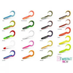   DuoPACK BOX Delphin TwistaX Eeltail UVs / 6x 5db | 15cm/DISCO