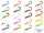 DuoPACK BOX Delphin TwistaX Eeltail UVs / 6x 5db | 15cm/DeadSNOW