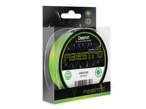 Delphin MAESTRO / fluo zöld | 0,07mm 4,5kg 150m