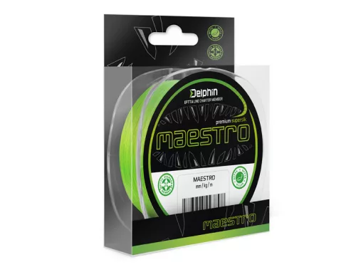 Delphin MAESTRO / fluo zöld | 0,21mm 16,0kg 150m