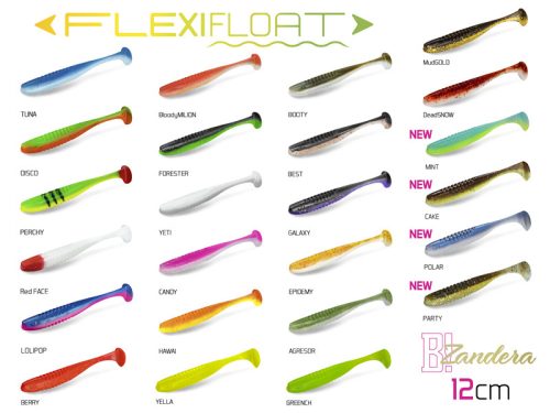Gumihal Delphin ZANDERA FlexiFLOAT UVs / 5db | 12cm/GALAXY