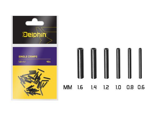 Delphin Single CRIMPS / 40db | 0.6mm