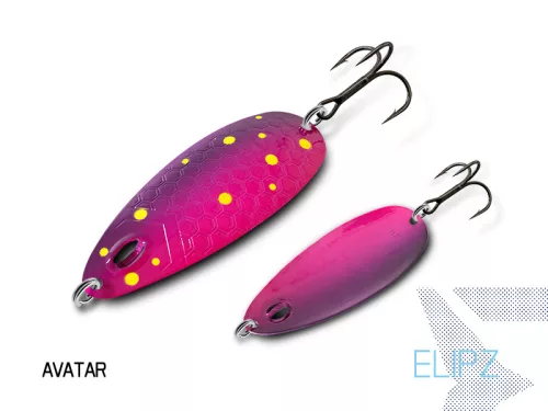 Delphin ELIPZ FullSCALE támolygó kanál | 12g JAPAN Hook #2