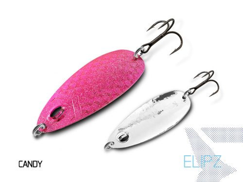 Delphin ELIPZ FullSCALE támolygó kanál | 12g SunGOLD Hook #2