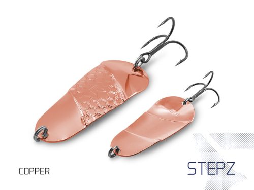 Delphin STEPZ StripSCALE támolygó kanál | 10g SunGOLD Hook #2