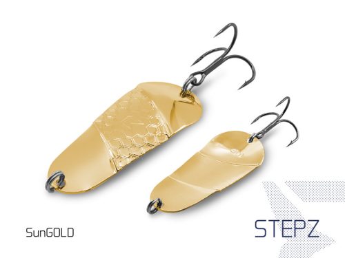 Delphin STEPZ StripSCALE támolygó kanál | 10g COPPER Hook #2