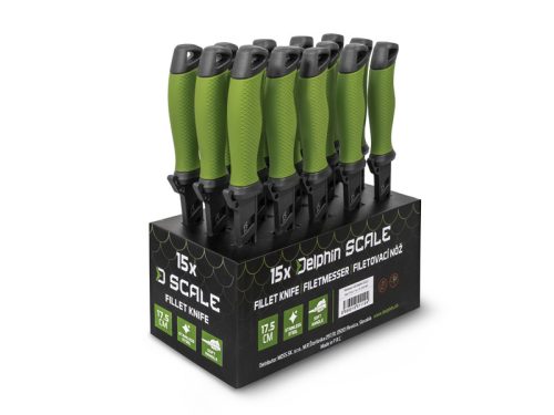 Filéző kés Delphin SCALE | 17,5 cm-es filézőkés