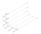 Kötött horog Delphin FLR Sting / 6db | 8cm/0,22mm/B-LESS #10/Sting 5
