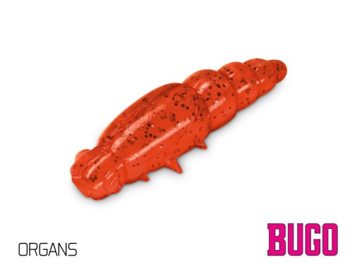 Delphin BUGO sajt / 15 db plasztik csali | 4cm / PINKY