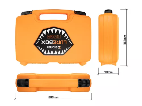Delphin LureBOX MEGA | 365x280x90mm