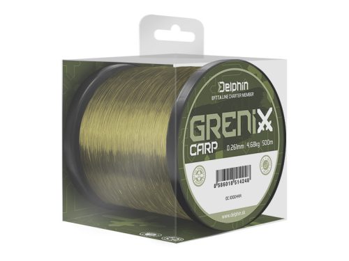Delphin GRENIX Carp / zöld | 0,286mm 5,61kg 1000m