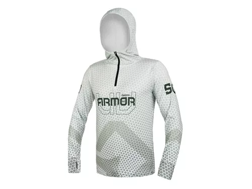 Delphin UV ARMOR 50+ Kapucnis hosszúujjú póló | Olive (S)
