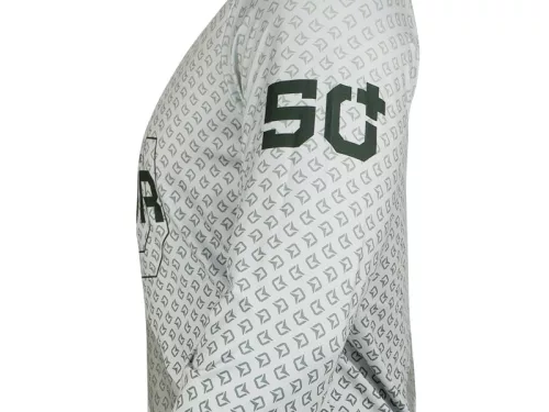 Delphin UV ARMOR 50+ Kapucnis hosszúujjú póló | Olive (L)