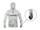 Delphin UV ARMOR 50+ Kapucnis hosszúujjú póló | Olive (XXL)