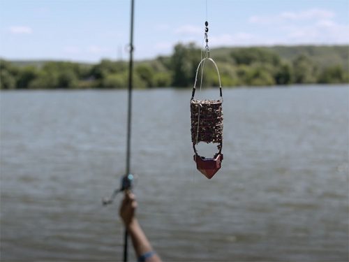 Delphin Longshot+ feeder kosár | M 30g