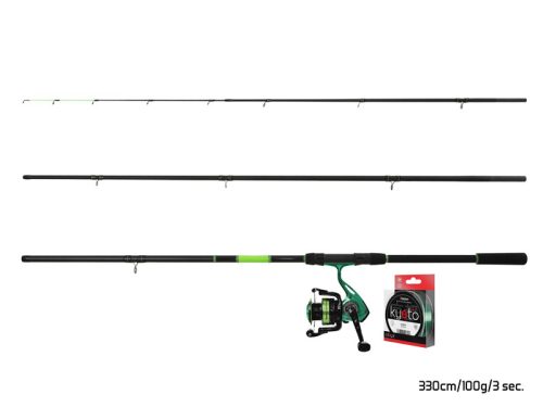 Delphin GreenFEED feeder szett 300 | 300cm/100g + 3T + Method FEED 200m