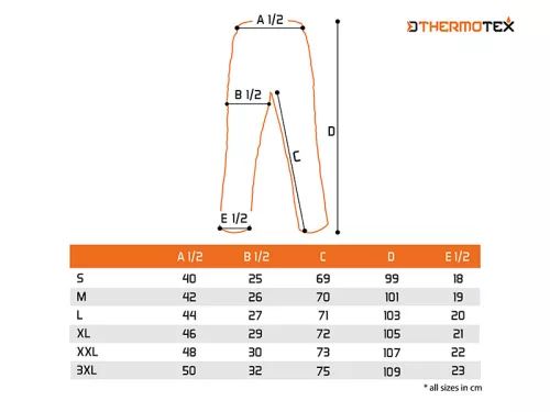 Delphin ThermoTEX kültéri nadrág | XL