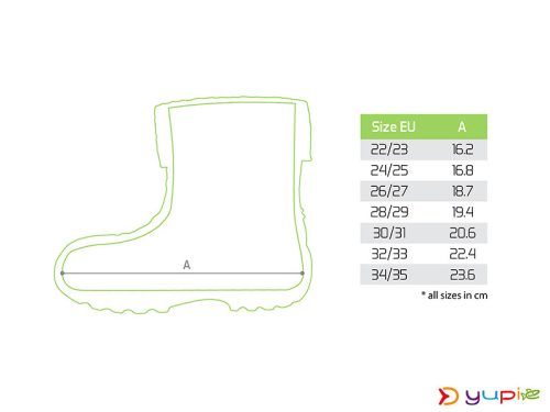 Delphin YUPIE Gyerek csizma béléssel | 30/31