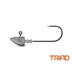 Gallérral ellátott Delphin TRIAD jigfej / 5 db