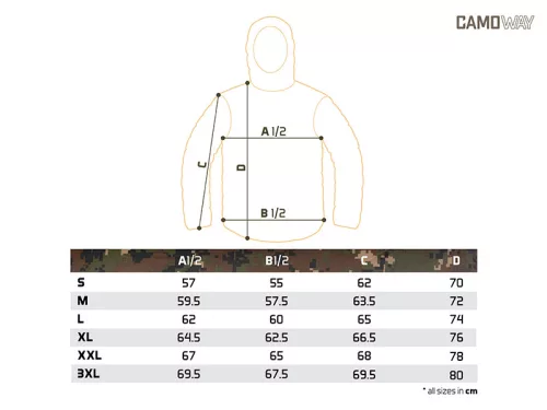 Delphin CamoWAY dzseki | XXXL