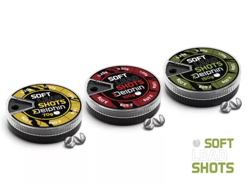Delphin SOFT kiegyensúlyozó súlyok (zöld doboz) 150g / 0,25-3,0g