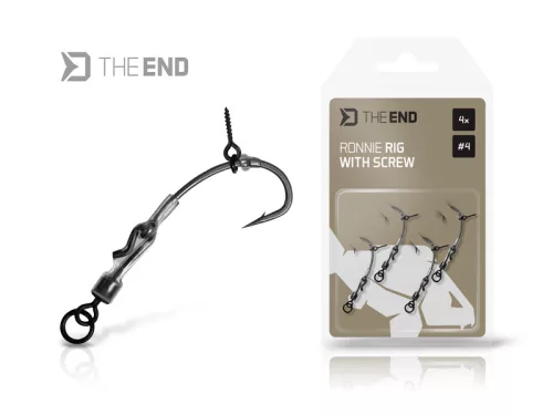 THE END Ronnie Rig csalicsavarral / 4 db méret. 8