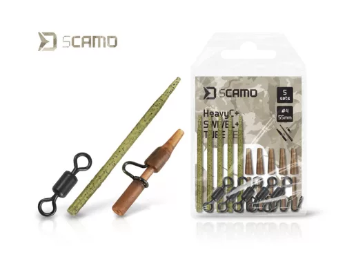 Delphin sCAMO HeavyC + Swivel + Tube szett / 5 db szett #4