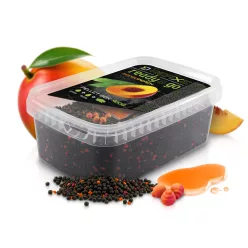  Pellet box Delphin Reaxe READY&GO / Mangó–Őszibarack 400g+120ml booster+10mm waft