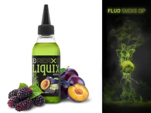 Fluo dip D SNAX LiquiX / 100ml Szilva – Eperfa