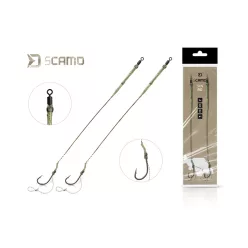 Delphin sCAMO Skin rig / 2db 20cm/25lbs/#2