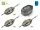 Delphin Method QUIX Reaxe Feeder Szett töltőszerszámmal 3+1 L 30g,40g,50g