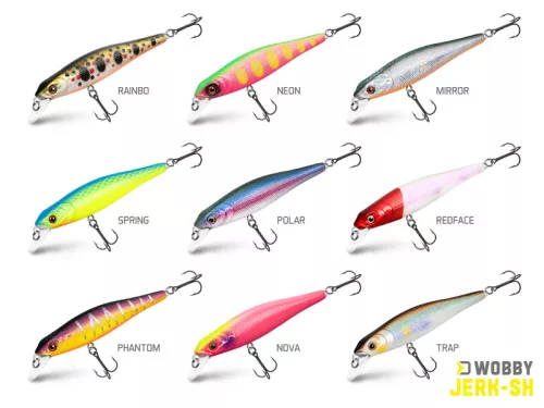 Wobbler Delphin WOBBY JERK-SH 6,5g/8cm/Susp./TRAP