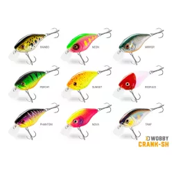 Wobbler Delphin WOBBY CRANK-SH 8g/5cm/Float./TRAP